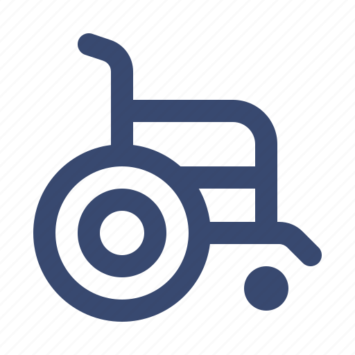 Medical, health, healthcare, wheelchair, disabled, disability icon - Download on Iconfinder