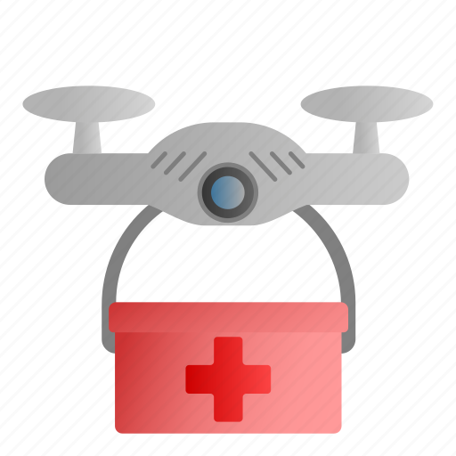 Drone, healthcare, medical, medical drone, medicine icon - Download on Iconfinder