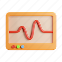 ecg, monitor, electrocardiogram, electrocardiography, graph, screen, heartbeat 