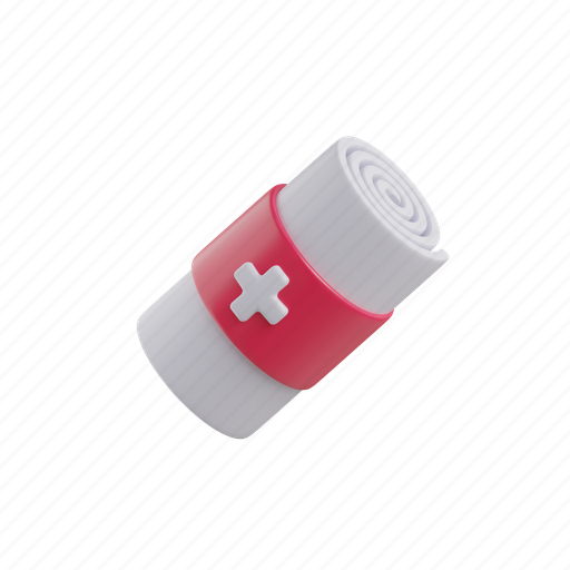 Bandage, bandage roll, health, healthcare, medical, hospital, first aid icon - Download on Iconfinder