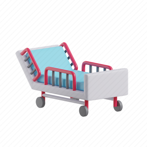 Bed, patient, health, healthcare, medical, hospital icon - Download on Iconfinder
