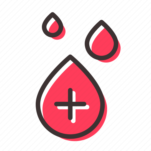 Blood, drop, rhesus, transfusion icon - Download on Iconfinder