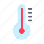 measure, temperature, thermometer 