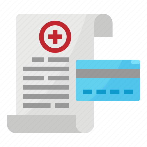 Bill, card, credit, document, hospital icon - Download on Iconfinder