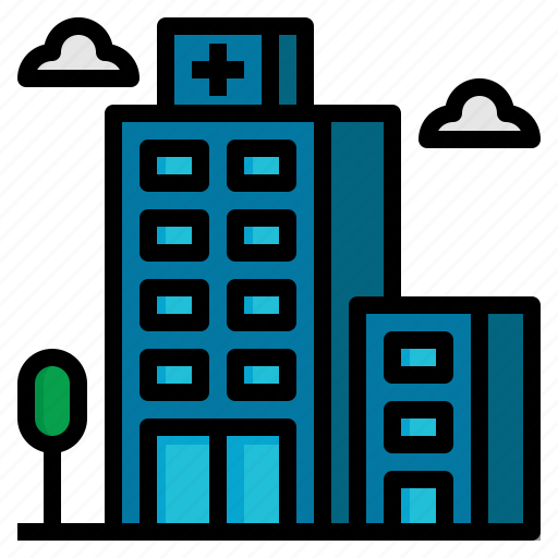 Building, clinic, facility, hospital, plaza icon - Download on Iconfinder