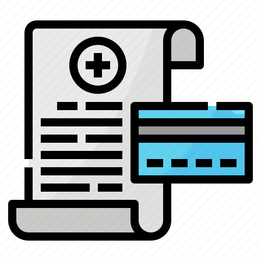 Bill, card, credit, document, hospital icon - Download on Iconfinder