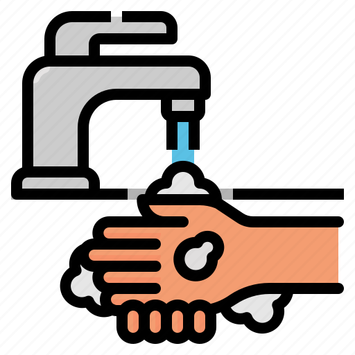 Cleaning, hand, soap, tap, wash icon - Download on Iconfinder
