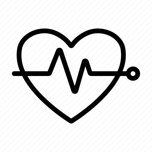 Heartbeat, heart, love, beat icon - Download on Iconfinder
