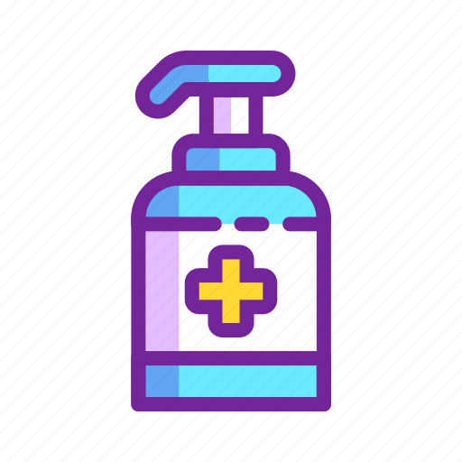 Hand sanitizer, healthcare, hygiene, sanitizer icon - Download on Iconfinder