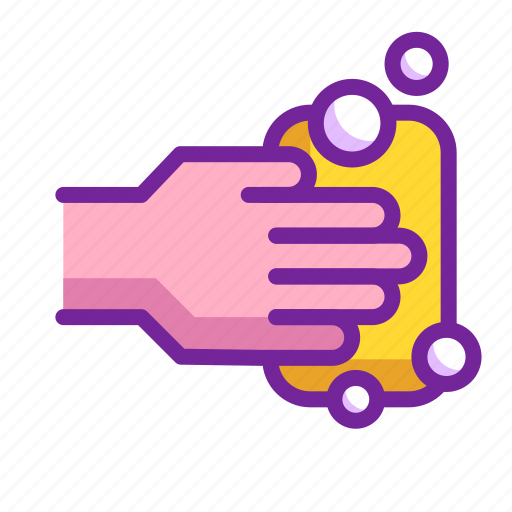 Clean, hand, hygiene, soap icon - Download on Iconfinder