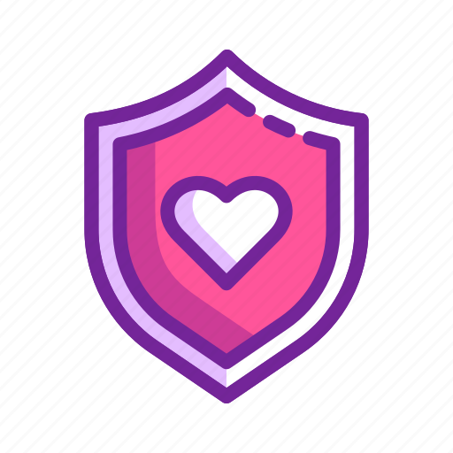 Health, heart, protection, shield icon - Download on Iconfinder