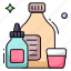 syrup, liquid medicine, medicine bottle, medicine jar, medical treatment 