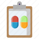 medical checklist, medical receipt, medication, medicine report, prescription