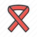 bow, cancer, pink, red, ribbon, space, walk