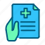 document, health, healthcare, hospital, medical, note 