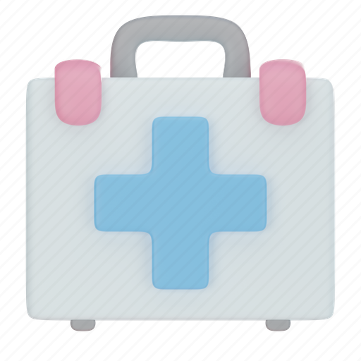 Medical, kit, hospital, medicine, health, heart, care 3D illustration - Download on Iconfinder