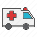 ambulance, car, hospital, medical, truck
