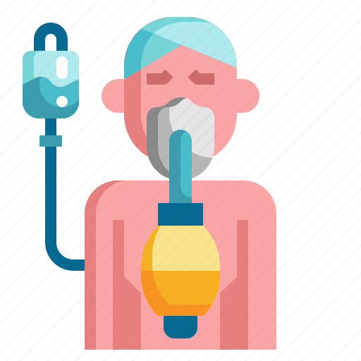 Breath, coma, emergency, respiratory, therapy icon - Download on Iconfinder