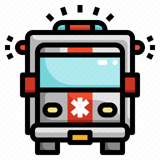 Ambulance, car, emergency, healthcare, medical, rescue, vehicle icon - Download on Iconfinder