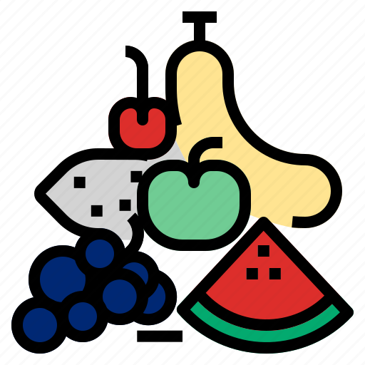 Apple, orange, banana, fruit icon - Download on Iconfinder