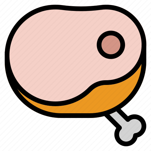 Beef, bone, meat icon - Download on Iconfinder on Iconfinder