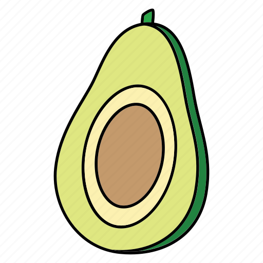 Avocado, bio, diet, food, fruit, product, vegan icon - Download on Iconfinder