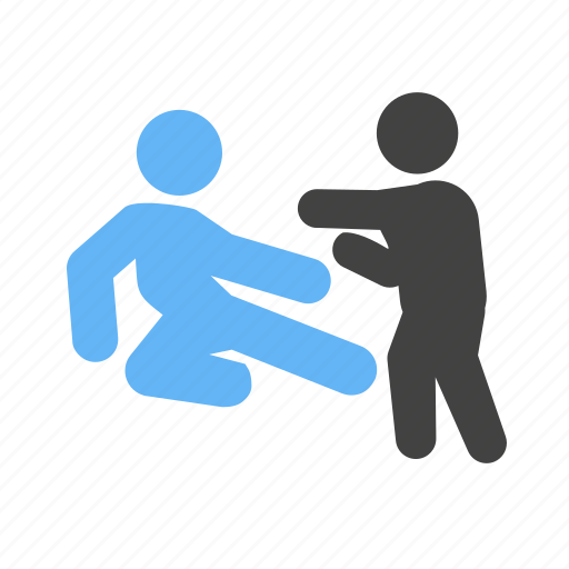 Fighting, persons, together, two icon - Download on Iconfinder
