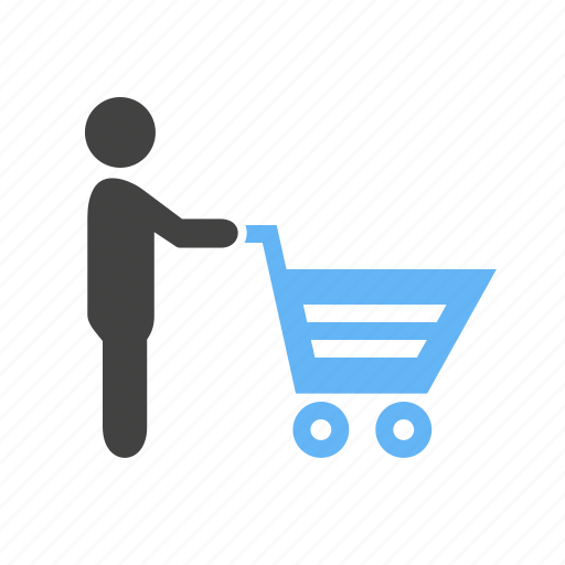 Cart, grocery, holding, shopping icon - Download on Iconfinder