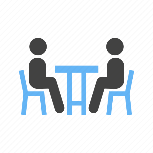 Between, business, man, meeting, two icon - Download on Iconfinder