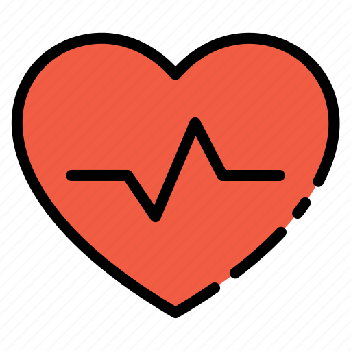 Health, heart beat, heart rate, heart, pulse, medical, cardiogram icon - Download on Iconfinder