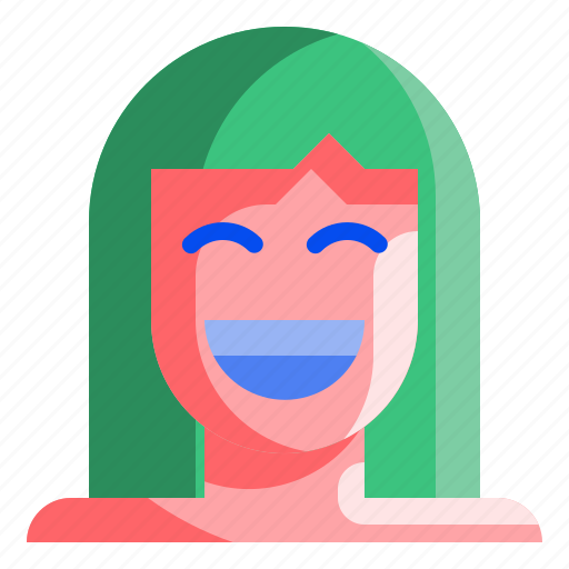 Avatar, face, female, happy, people, smile, woman icon - Download on Iconfinder