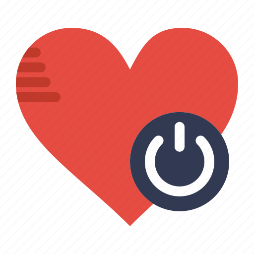 Heart, like, off, shutdown, switch icon - Download on Iconfinder