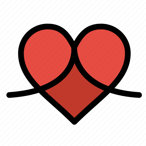 Gift, heart, like, love, wrapper icon - Download on Iconfinder