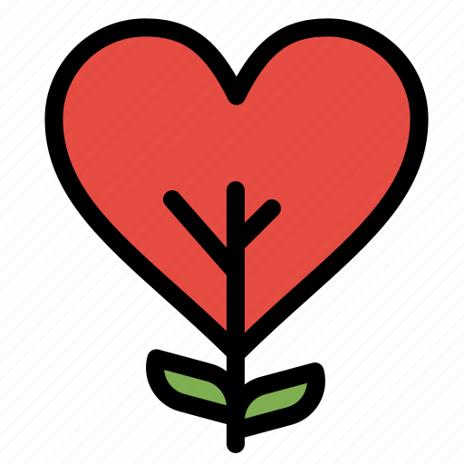 Heart, like, love, plant, tree icon - Download on Iconfinder