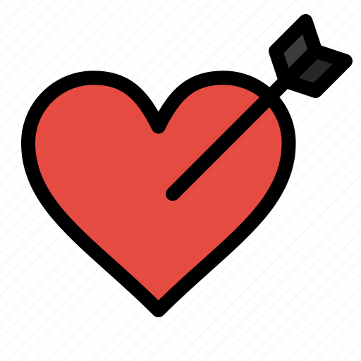 Arrow, heart, love icon - Download on Iconfinder