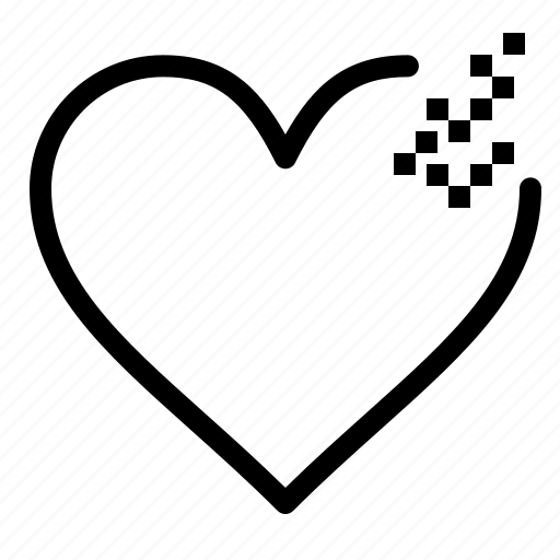 Broken, heart, love icon - Download on Iconfinder
