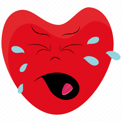 Day, emoji, emoticon, heart, love, sad, valentines icon - Download on Iconfinder