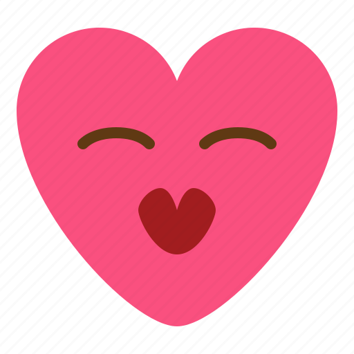 Emoji, lovely, romantic, sweet icon - Download on Iconfinder