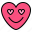 emoji, greatful, heart, love 