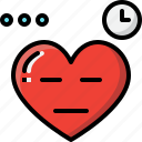 bored, emoji, emotion, feeling, heart, love, valentine