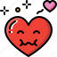 emoji, emotion, feeling, heart, love, valentine, yummy 
