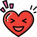 emoji, emotion, feeling, heart, laugh, love, valentine