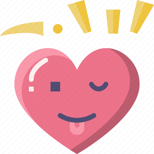 Emoji, emotion, feeling, funny, heart, love, valentine icon - Download on Iconfinder