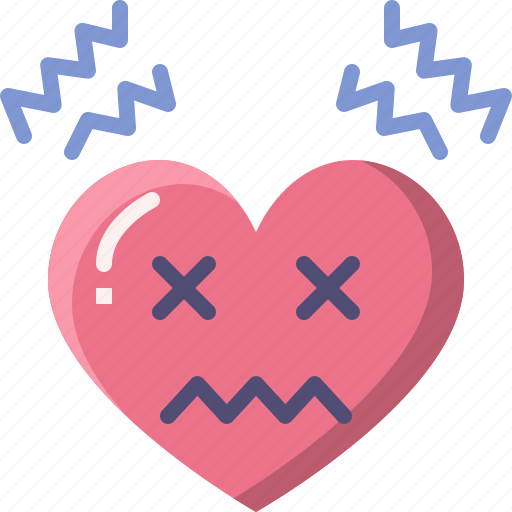 Emoji, emotion, feeling, heart, love, scared, valentine icon - Download on Iconfinder