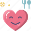 emoji, emotion, feeling, heart, love, tasty, valentine 