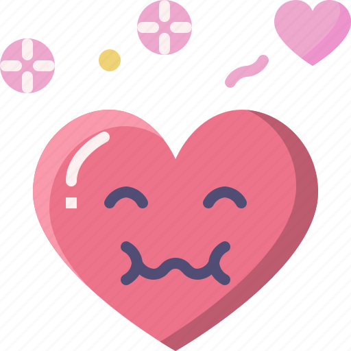 Emoji, emotion, feeling, heart, love, valentine, yummy icon - Download on Iconfinder