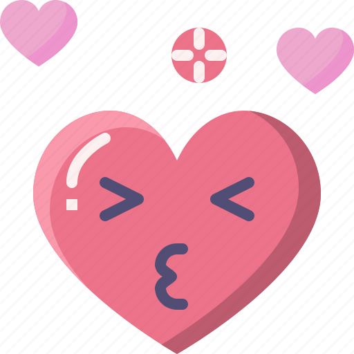 Emoji, emotion, feeling, heart, kiss, love, valentine icon - Download on Iconfinder