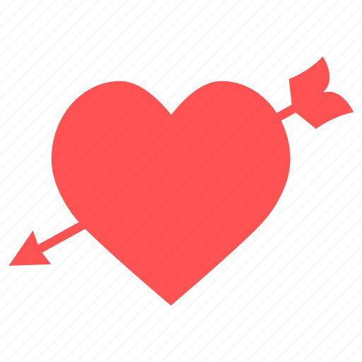 Archery, arrow, heart, heart arrow, love, arrows, romance icon - Download on Iconfinder