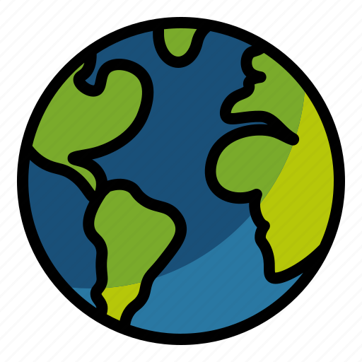 Eart, globe, continent, sphere, orb, international, geography icon - Download on Iconfinder