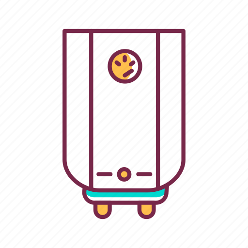 Device, electric, heater, heating, system, warmth, water icon - Download on Iconfinder